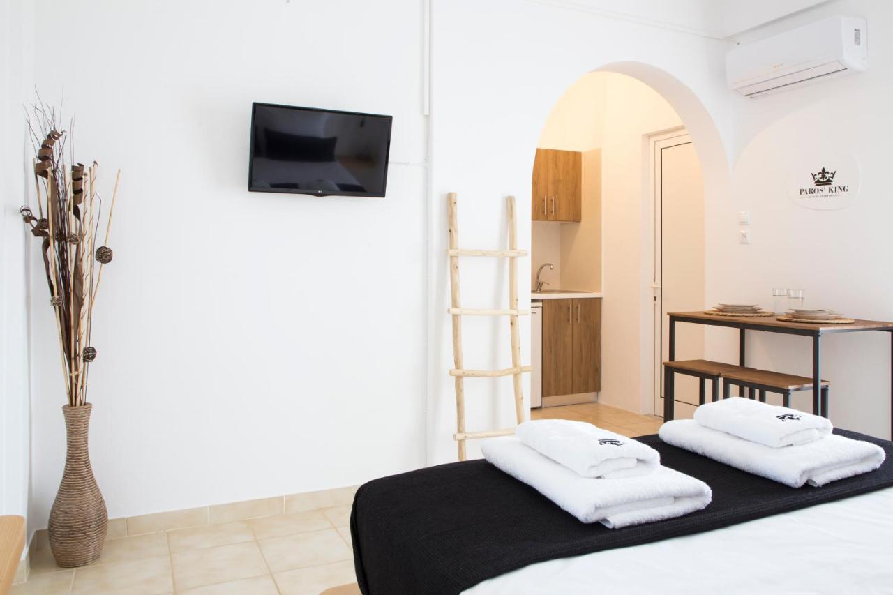 Paros King Aparthotel อลิกิ ภายนอก รูปภาพ